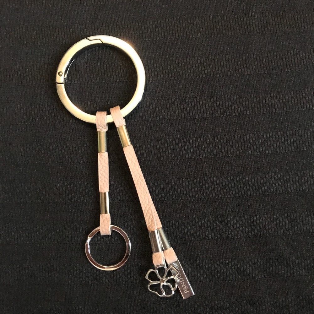 PANDORA Keychain with Clasp Opener